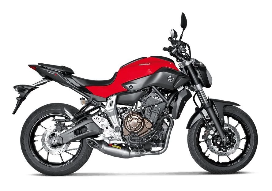 Akrapovic Racing Exhaust System Yamaha FZ-07 / MT-07 2015-2020 Titanium [Open Box] - Image 2