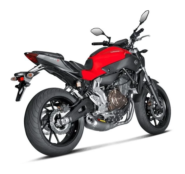 Akrapovic Racing Exhaust System Yamaha FZ-07 / MT-07 2015-2020 Titanium [Open Box] - Image 3