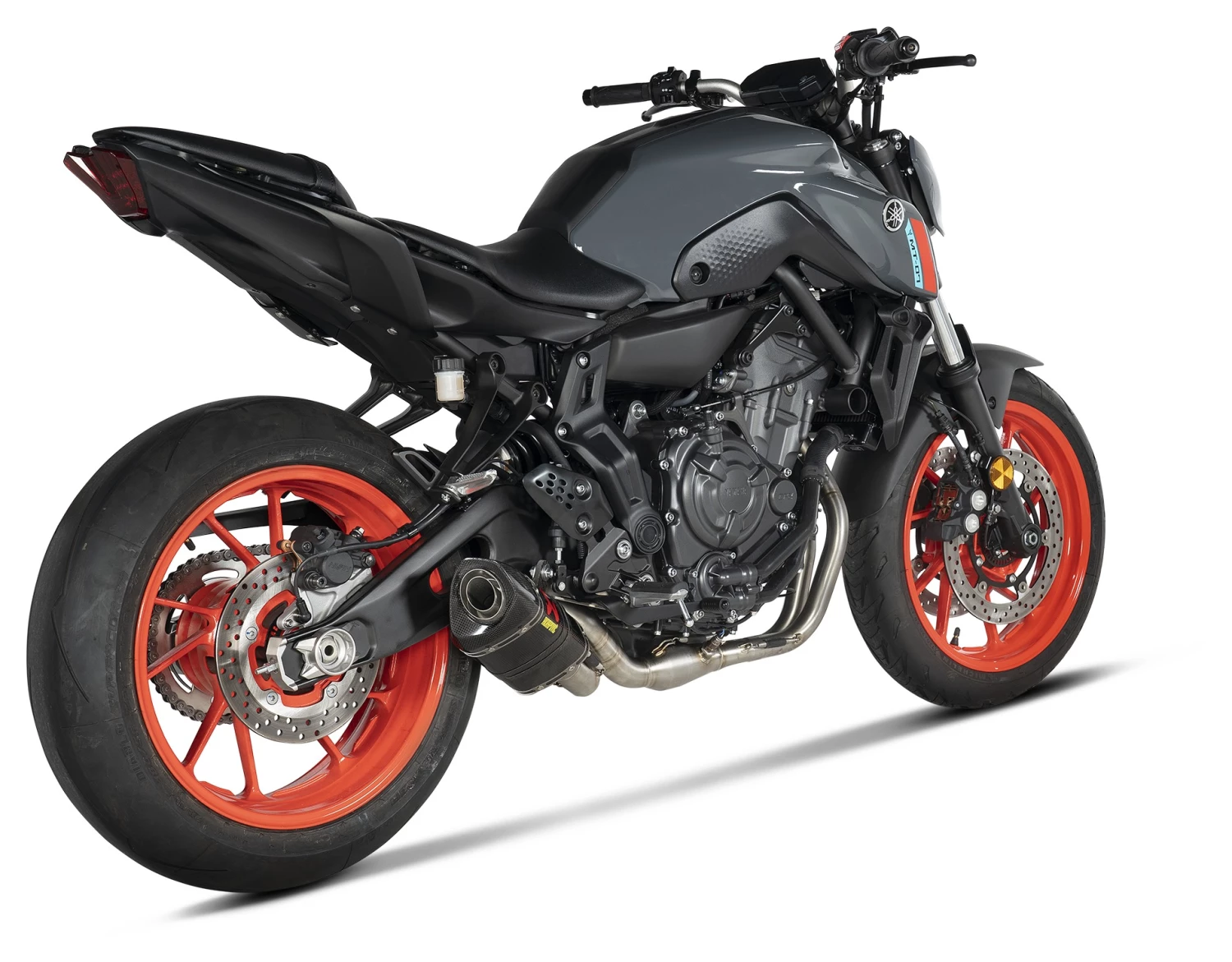 Full System Akrapovic Racing Exhaust System Yamaha FZ-07 / MT-07 / XSR700 2015-2022 - Image 3