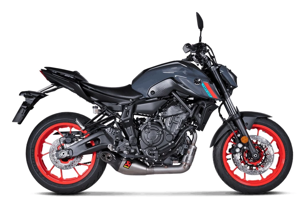 Full System Akrapovic Racing Exhaust System Yamaha FZ-07 / MT-07 / XSR700 2015-2022 - Image 5
