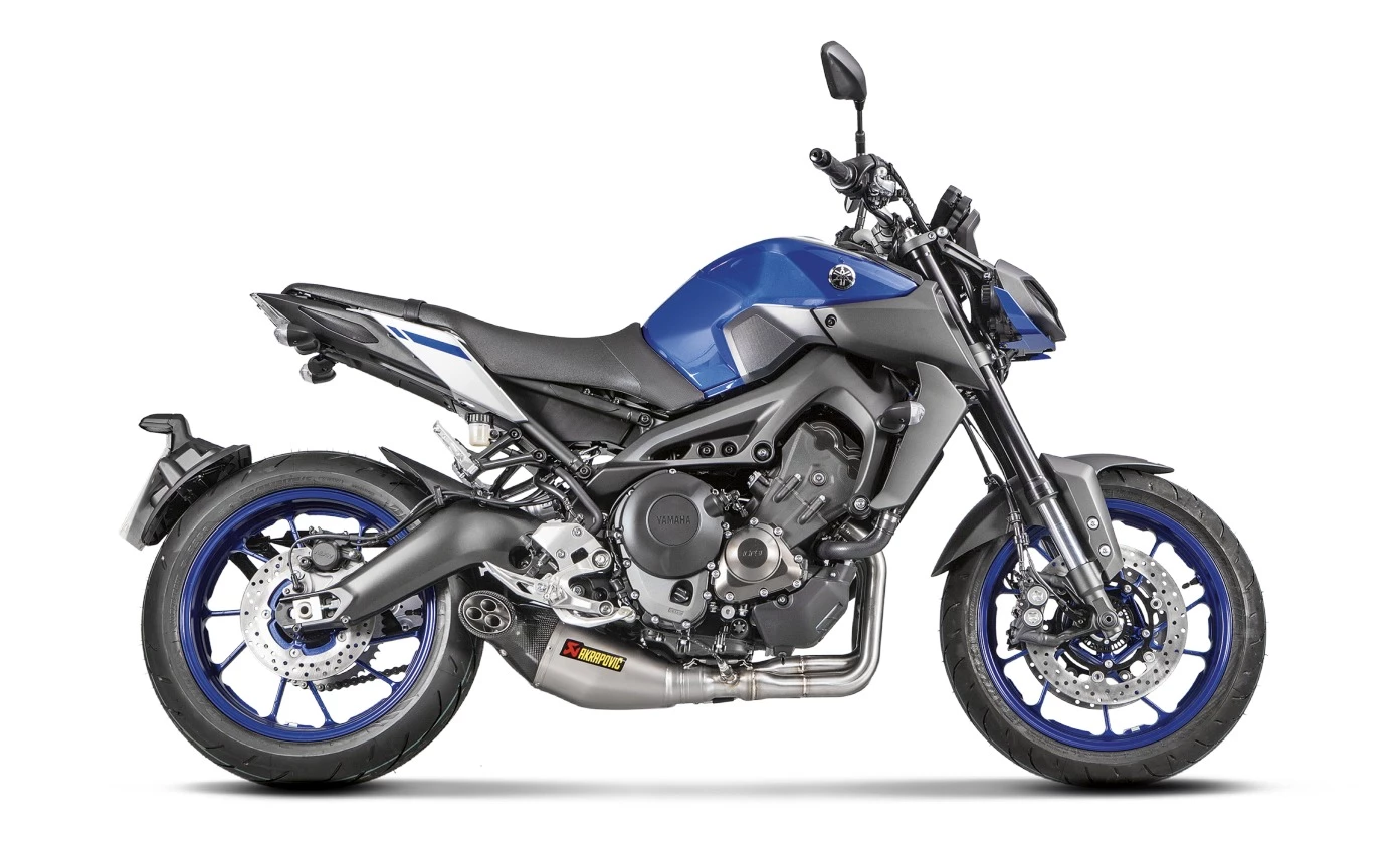 Full System Akrapovic Racing Exhaust System Yamaha FZ-09 / MT-09 / FJ-09 / Tracer 900 / XSR900 - Image 2