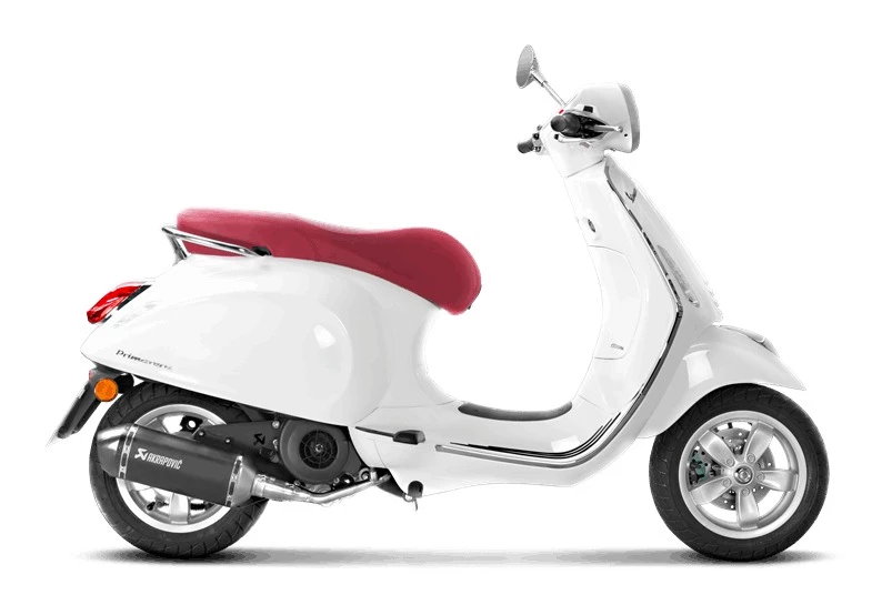 Full System Akrapovic Exhaust System Vespa Primavera 150 IGet / Sprint 150 IGet 2016-2018 - Image 2