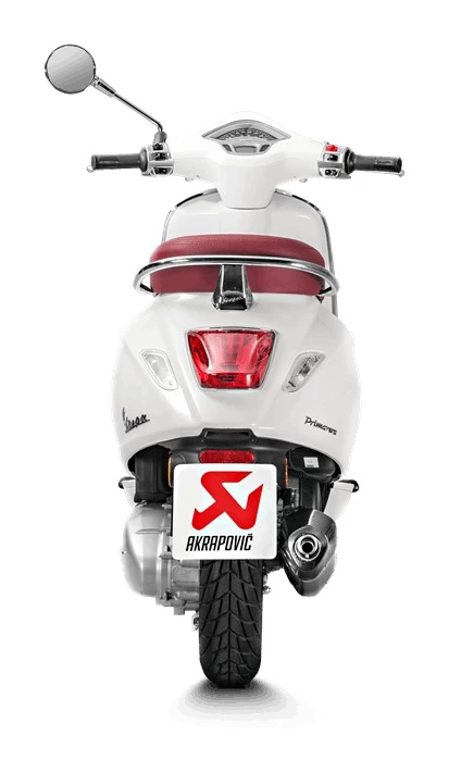 Full System Akrapovic Exhaust System Vespa Primavera 150 IGet / Sprint 150 IGet 2016-2018 - Image 4