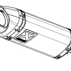 Slip-On Akrapovic Replacement Muffler