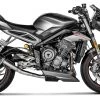 Akrapovic Slip-On Exhaust Triumph Street Triple 765 R / RS / S 2017-2019