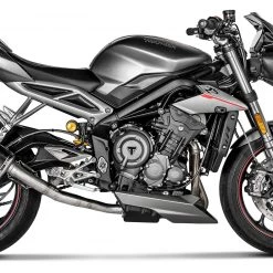 Akrapovic Slip-On Exhaust Triumph Street Triple 765 R / RS / S 2017-2019