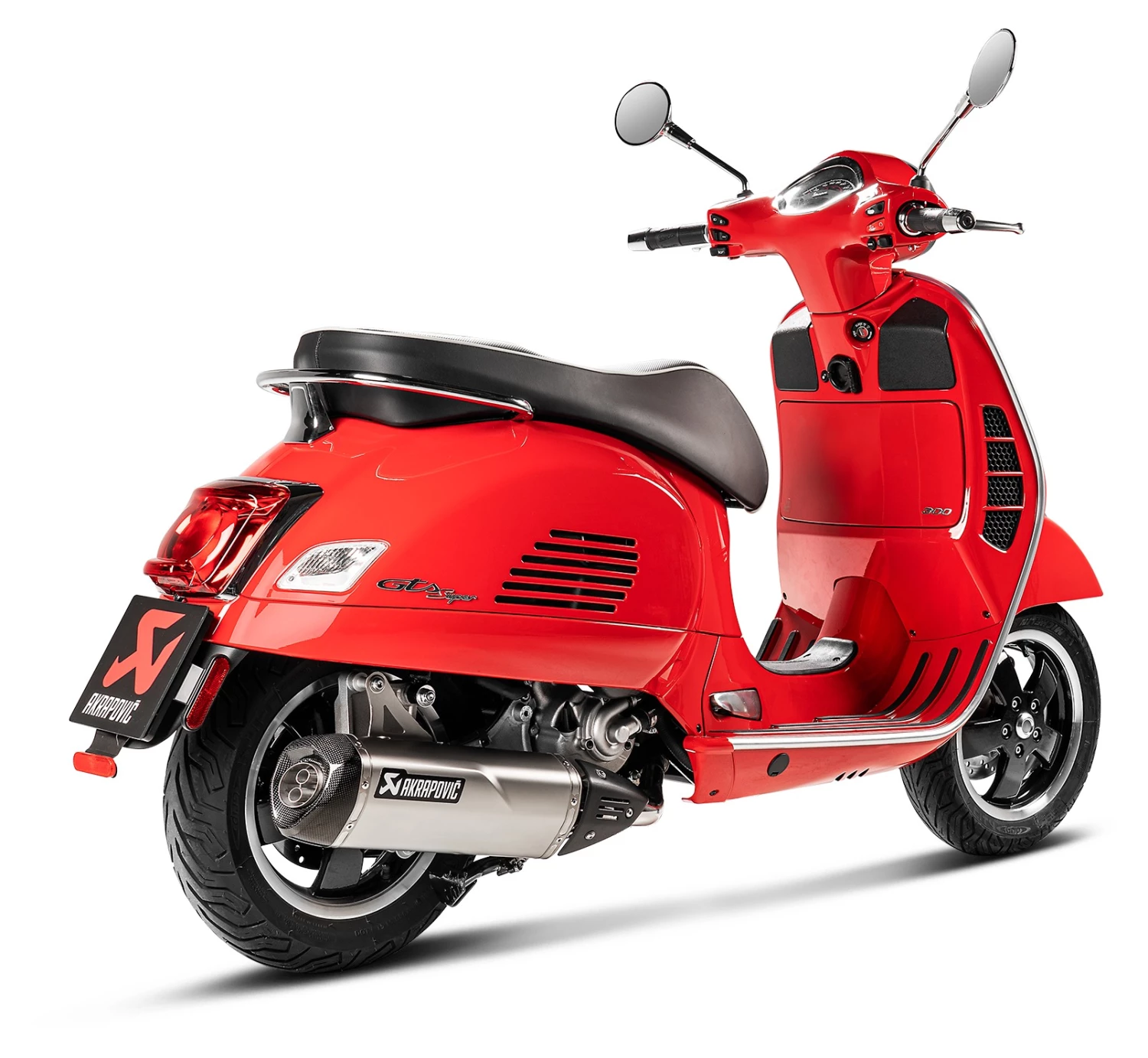 Akrapovic Slip-On Exhaust Vespa GTV / GTS - Image 3