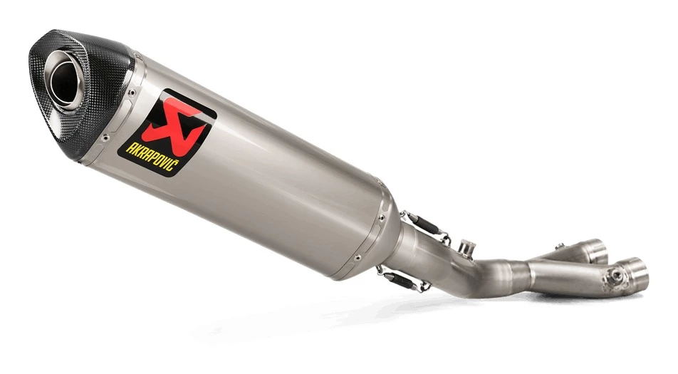 Akrapovic Track Day Slip-On Exhaust Yamaha R1 2015-2022 - Image 2