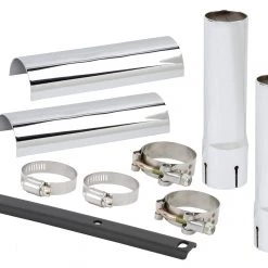 Exhaust Accessories Arlen Ness Down-N-Out Exhaust & Heat Shield Extension Kit For Harley Touring 2009-2016