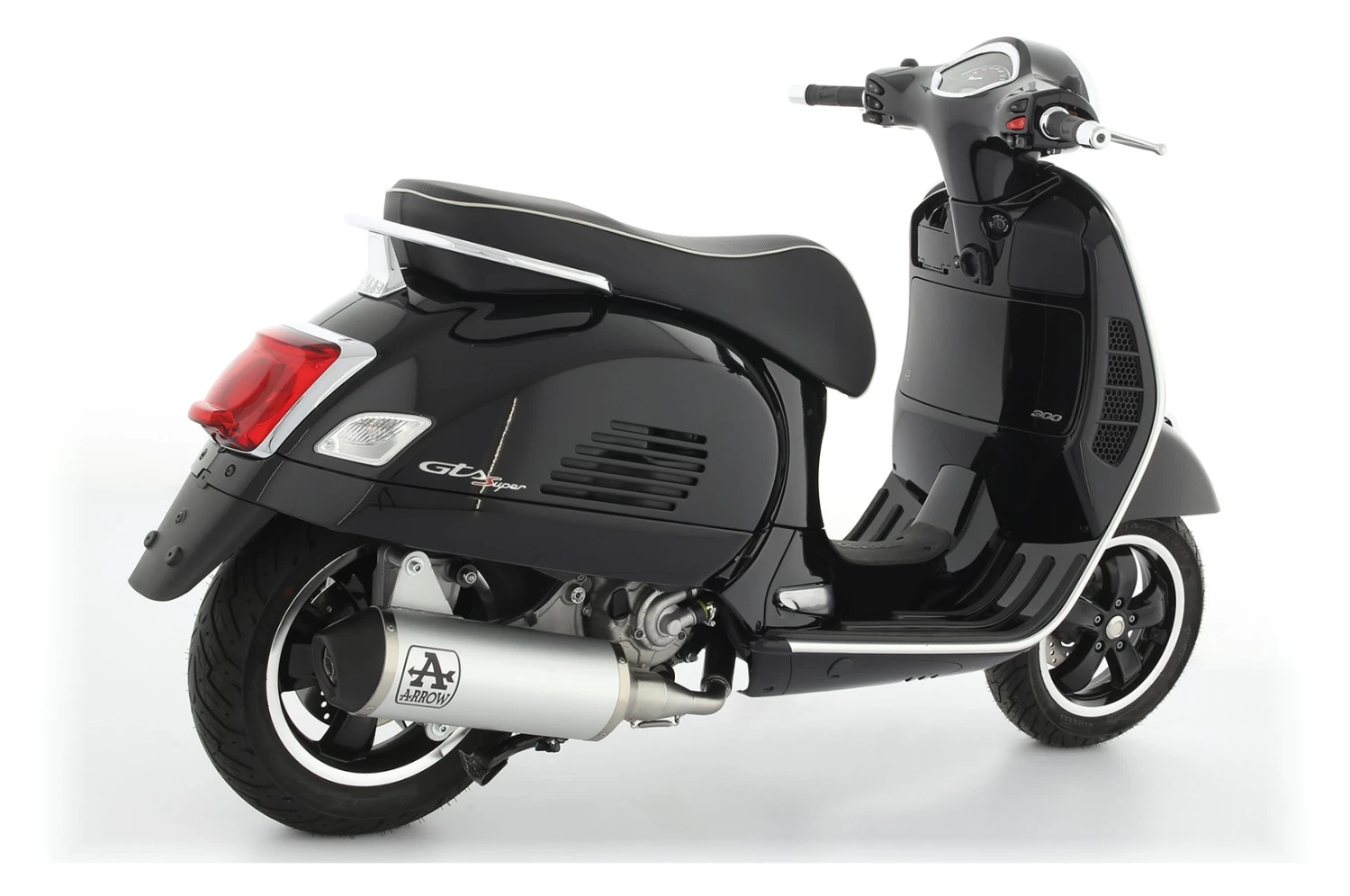 Arrow Exhaust Full System Arrow Urban Slip-On Exhaust Vespa GTS 300 2021-2022 - Image 4