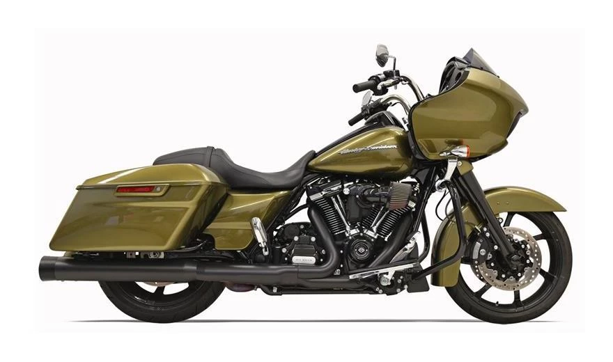 Bassani Exhaust Exhaust Bassani 4" DNT Straight Can Slip-On Mufflers For Harley Touring - Image 4