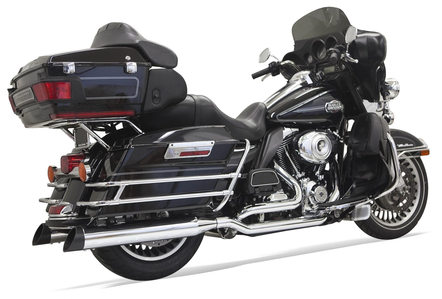 Bassani Exhaust Bassani True Dual Down Under Headers For Harley Touring - Image 2