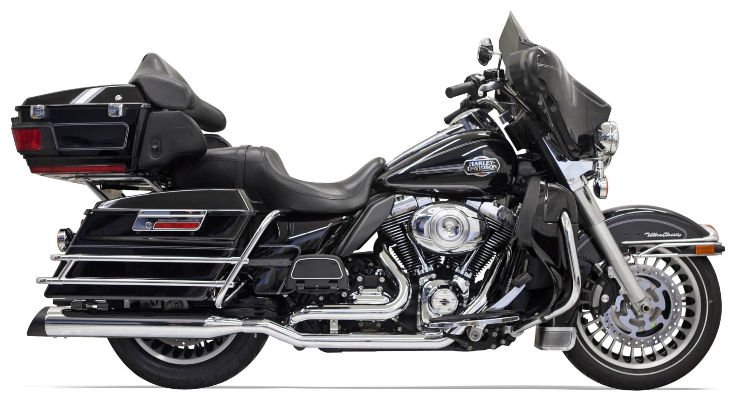 Bassani Exhaust Bassani True Dual Down Under Headers For Harley Touring - Image 3