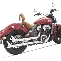 Bassani Exhaust Bassani Fishtail Slip-On Mufflers For Indian Scout 2015-2016