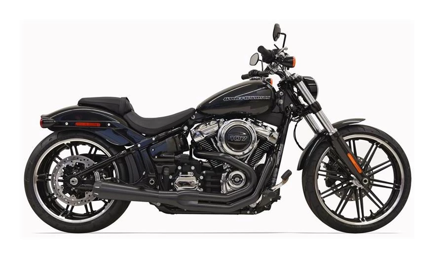 Bassani Exhaust Full System Bassani Road Rage 2-Into-1 Exhaust For Harley - Image 2