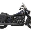 Bassani Exhaust Full System Bassani Road Rage 2-Into-1 Long Exhaust For Harley Softail 2018-2022