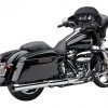 Cobra 4" RPT Slip-On Mufflers For Harley Touring 2017-2022