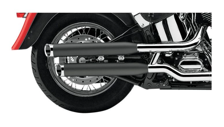 Exhaust Cobra 3" Slip-On Mufflers For Harley - Image 3
