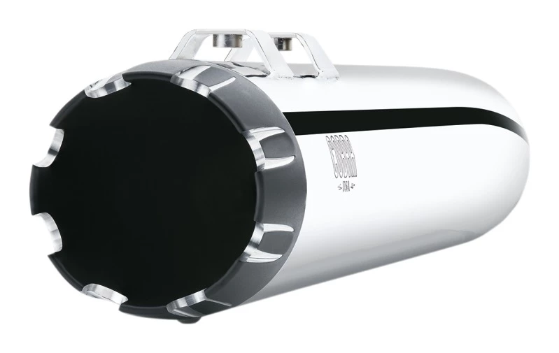 Exhaust Cobra 4" NH Dual Cut Slip-On Mufflers For Harley Touring - Image 6