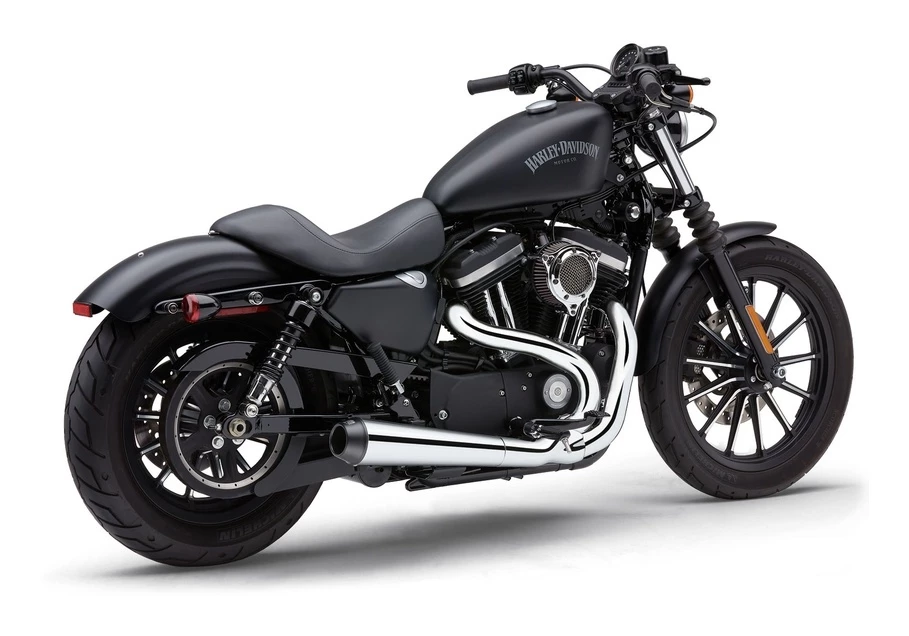 Full System Cobra El Diablo 2-Into-1 Exhaust For Harley - Image 2
