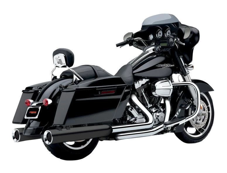 Cobra PowrFlo Slip-On Mufflers For Harley Touring