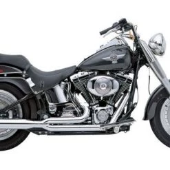 Full System Cobra PowerPro HP 2-Into-1 Exhaust For Harley Softail 2007-2011 Chrome [Previously Installed]