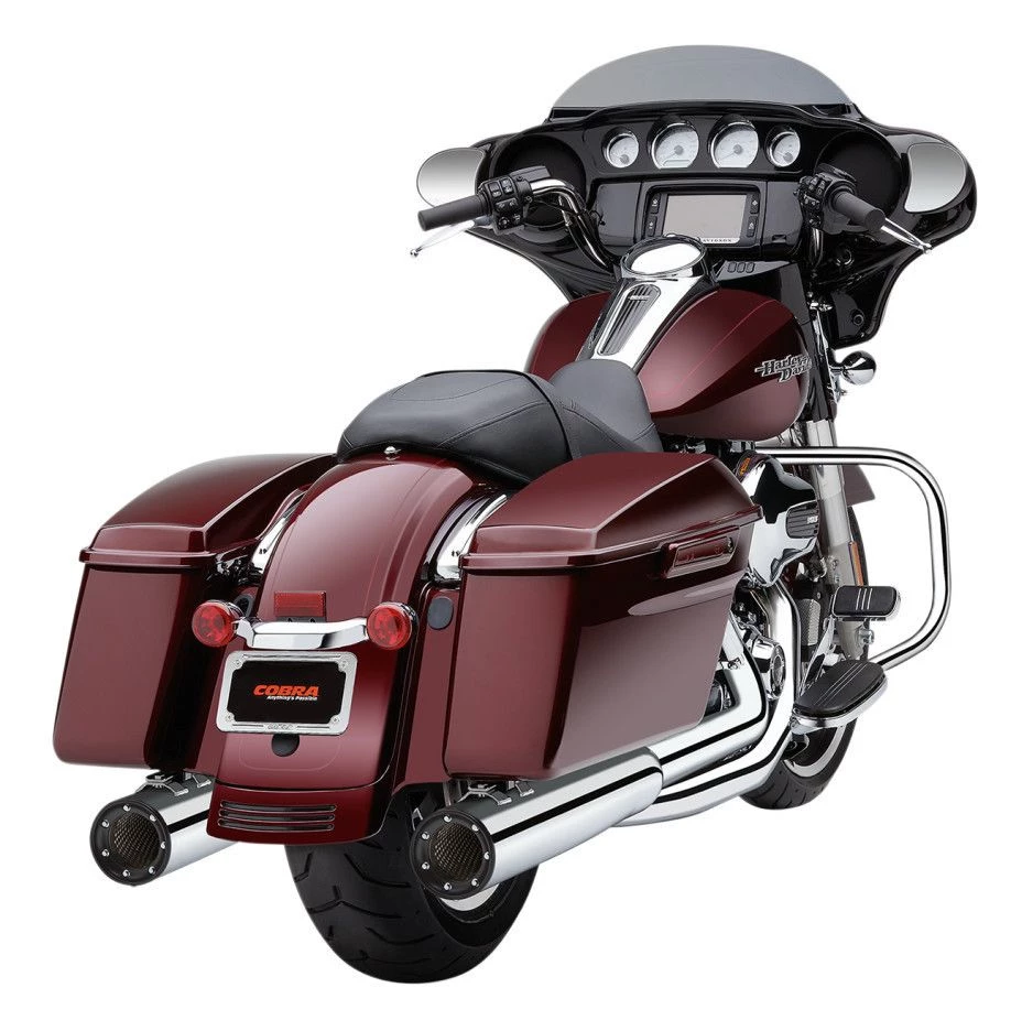 Cobra PowrFlo Slip-On Mufflers For Harley Touring - Image 5