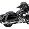 Full System Cobra Speedster Fishtail Duals For Harley Touring