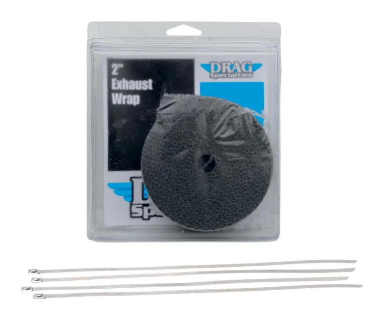 Exhaust Accessories Drag Specialties Exhaust Heat Wrap - Image 3