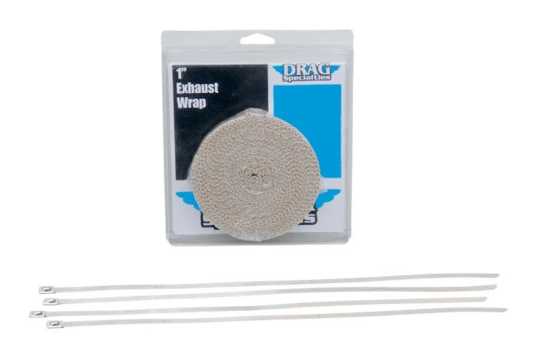 Exhaust Accessories Drag Specialties Exhaust Heat Wrap - Image 5