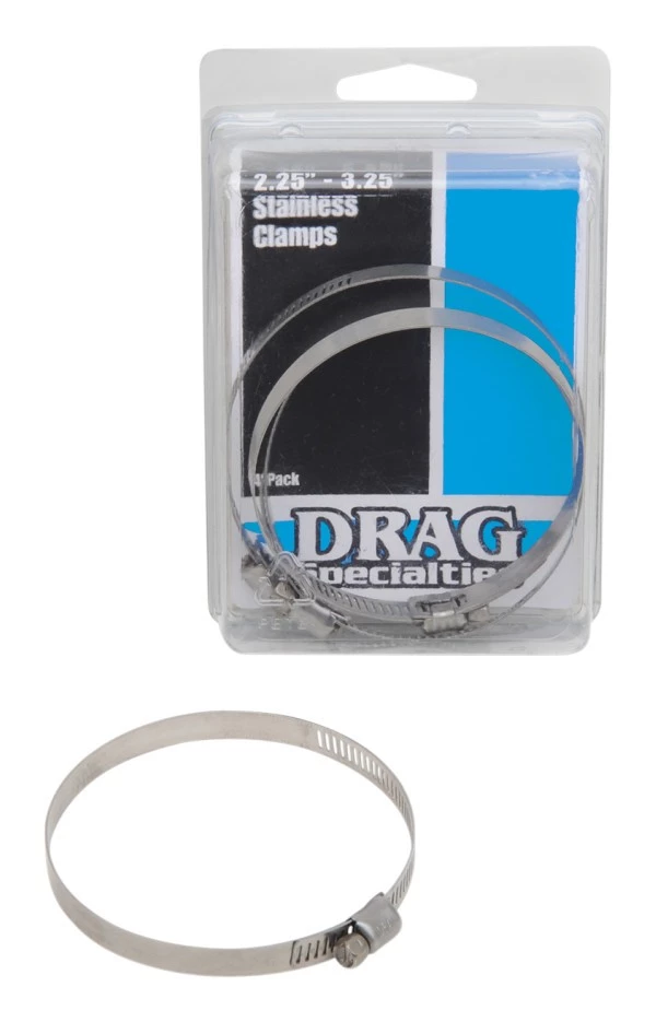 Exhaust Drag Specialties Stainless Steel Hose Clamps - Image 2