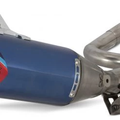 FMF Factory 4.1 RCT Exhaust System Yamaha YZ450F 2020-2022 Titanium/Blue Titanium/Carbon Fiber [Open Box]