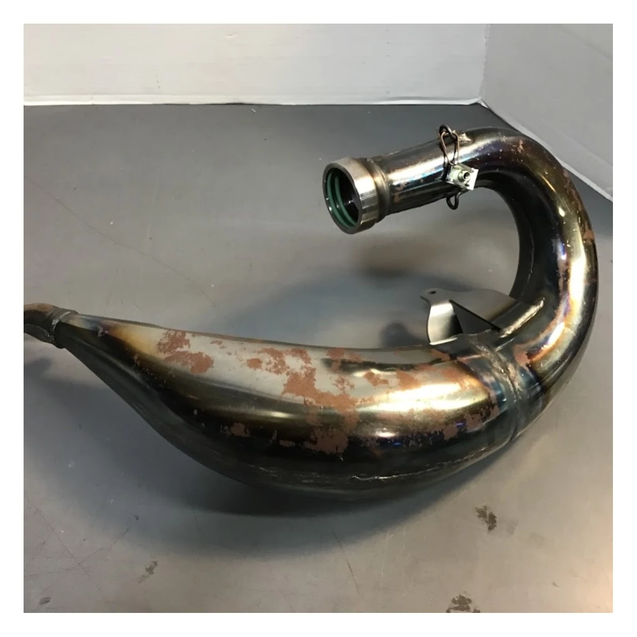 Headers FMF Factory Fatty Pipe Yamaha YZ125 / YZ125X 2005-2022 Unplated Carbon Steel [Blemished - Very Good] - Image 2