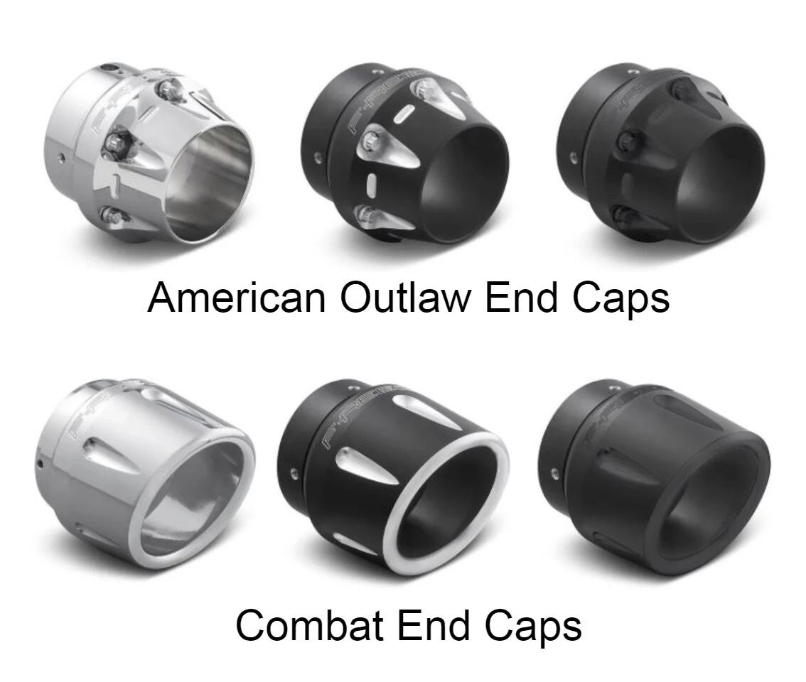 Freedom Performance Exhaust Exhaust Freedom Performance 4.5" Slip-On Mufflers For Indian - Image 3