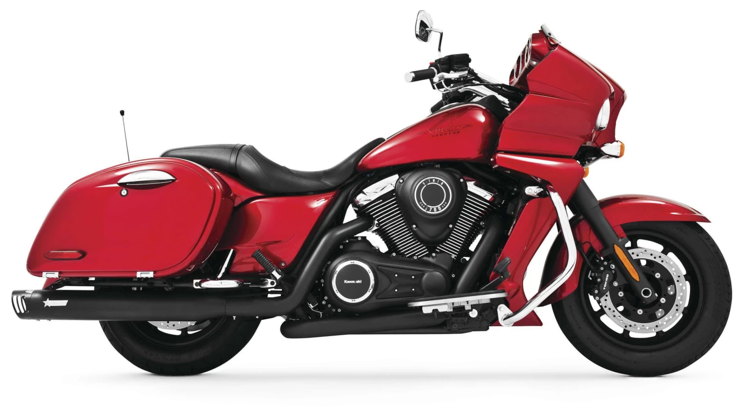 Freedom Performance Exhaust Race Full System Kawasaki Vulcan 2009-2015