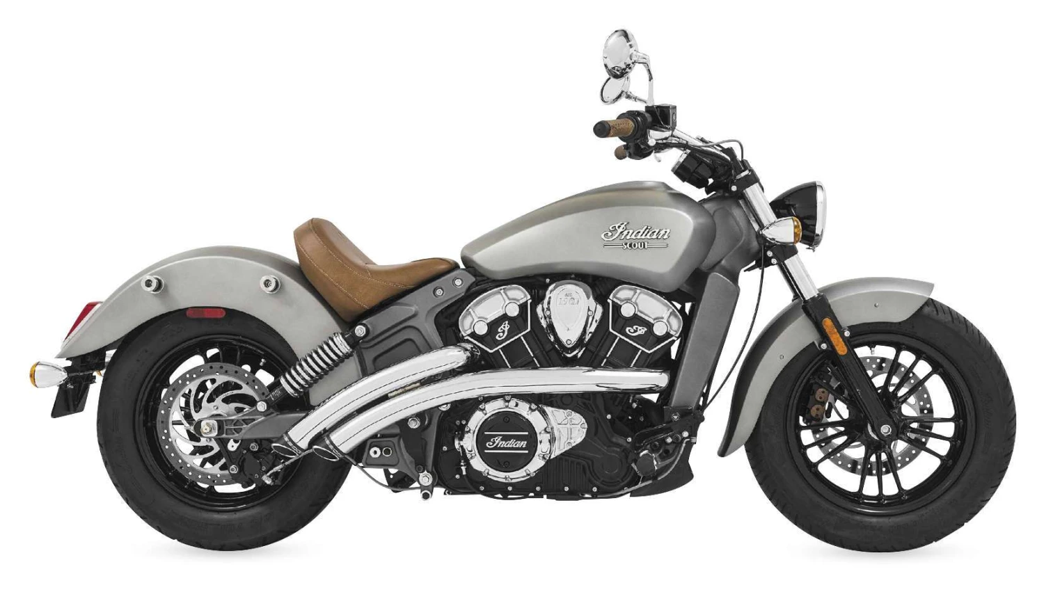 Freedom Performance Exhaust Radical Radius High 2-into-2 For Indian Scout 2015-2022 - Image 4