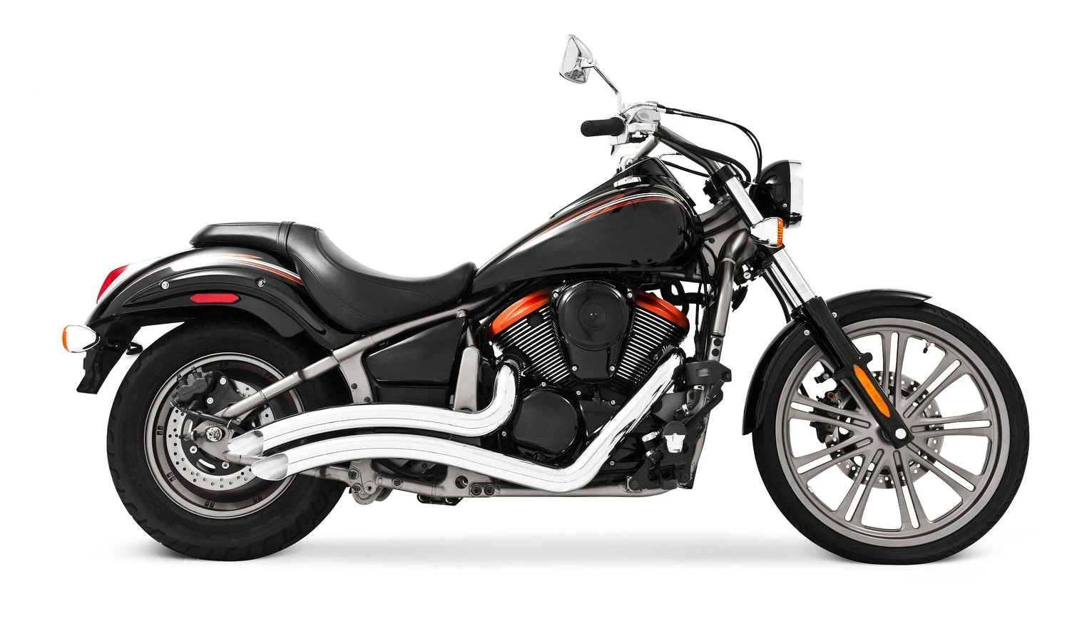 Freedom Performance Exhaust Full System Freedom Performance Sharp Curve Radius Exhaust For Metric Cruisers - Image 5