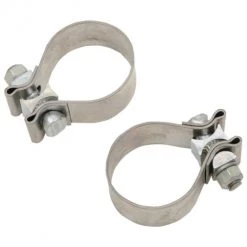 Exhaust Accessories Khrome Werks Stainless Steel Exhaust Clamps For Harley Touring 1995-2016