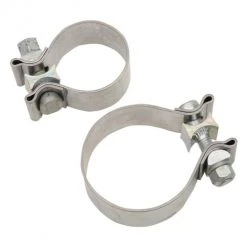 Exhaust Accessories Khrome Werks Stainless Steel Exhaust Clamps For Harley Touring 2017-2022