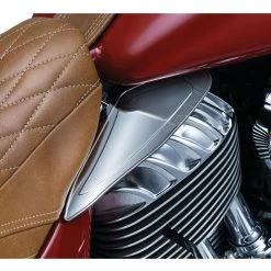 Exhaust Heat Shields Kuryakyn Saddle Shield Heat Deflectors For Indian 2014-2022