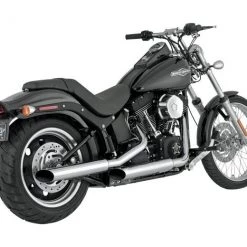 Python Exhaust Python Mamba 3" Slip-On Mufflers For Harley