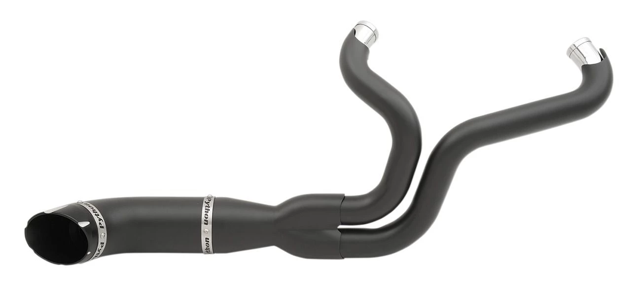 Python Exhaust Python Rayzer 2-Into-1 Exhaust For Harley Touring - Image 2