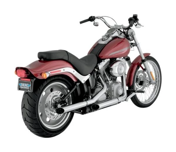 Python Exhaust Exhaust Python Slash-Cut 2 1/2" Slip-On Mufflers For Harley - Image 2