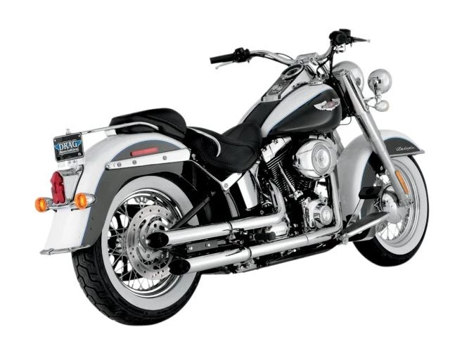 Python Exhaust Exhaust Python Slash-Cut 2 1/2" Slip-On Mufflers For Harley - Image 3