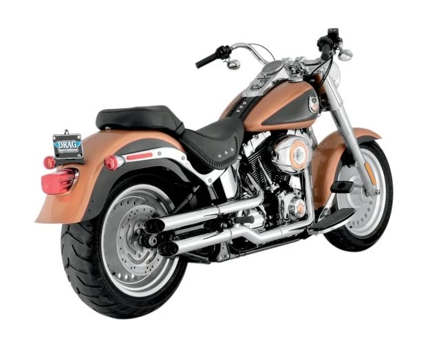 Python Exhaust Exhaust Python Slash-Cut 2 1/2" Slip-On Mufflers For Harley - Image 4