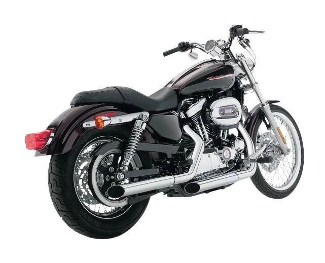 Python Exhaust Exhaust Python Slash-Cut 2 1/2" Slip-On Mufflers For Harley - Image 5