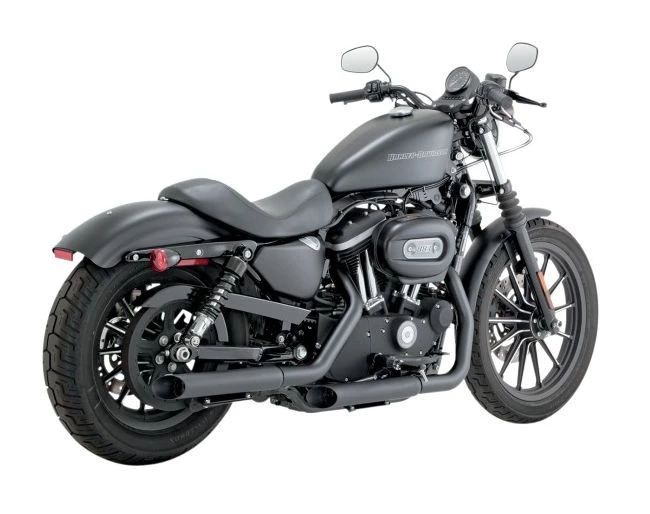 Python Exhaust Exhaust Python Slash-Cut 2 1/2" Slip-On Mufflers For Harley - Image 6