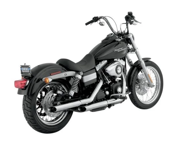 Python Exhaust Exhaust Python Slash-Cut 2 1/2" Slip-On Mufflers For Harley