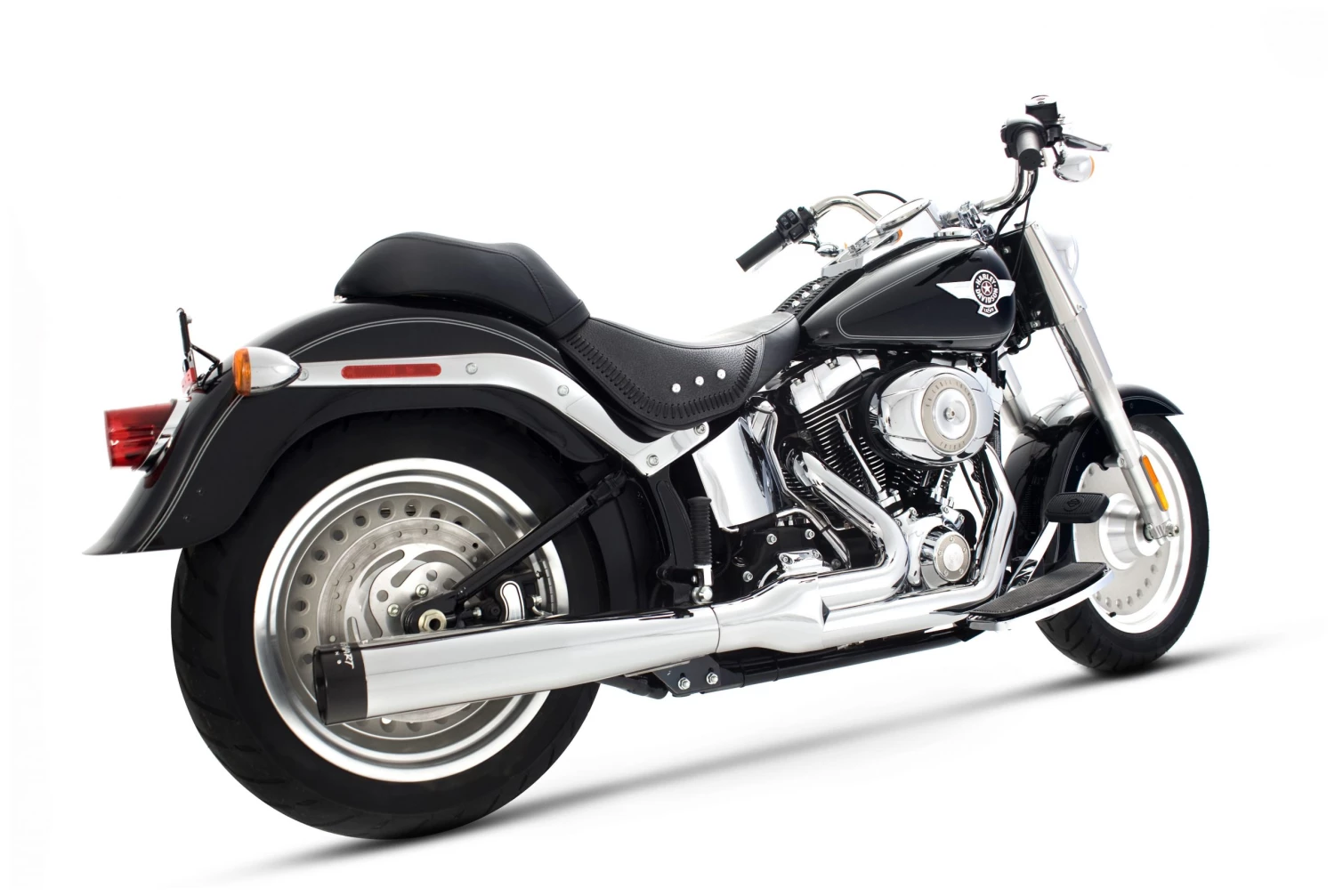 Rinehart Exhaust Full System Rinehart 2-Into-1 Exhaust For Harley - Image 7