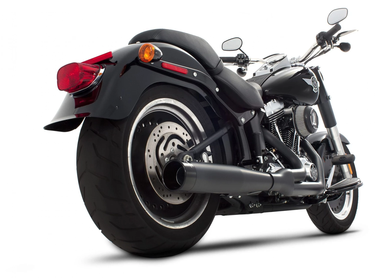 Rinehart Exhaust Full System Rinehart 2-Into-1 Exhaust For Harley - Image 6